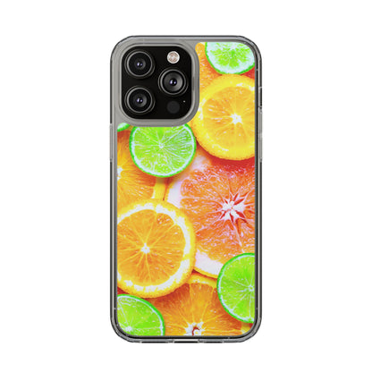 Clear Phone Case – Sunkissed Citrus