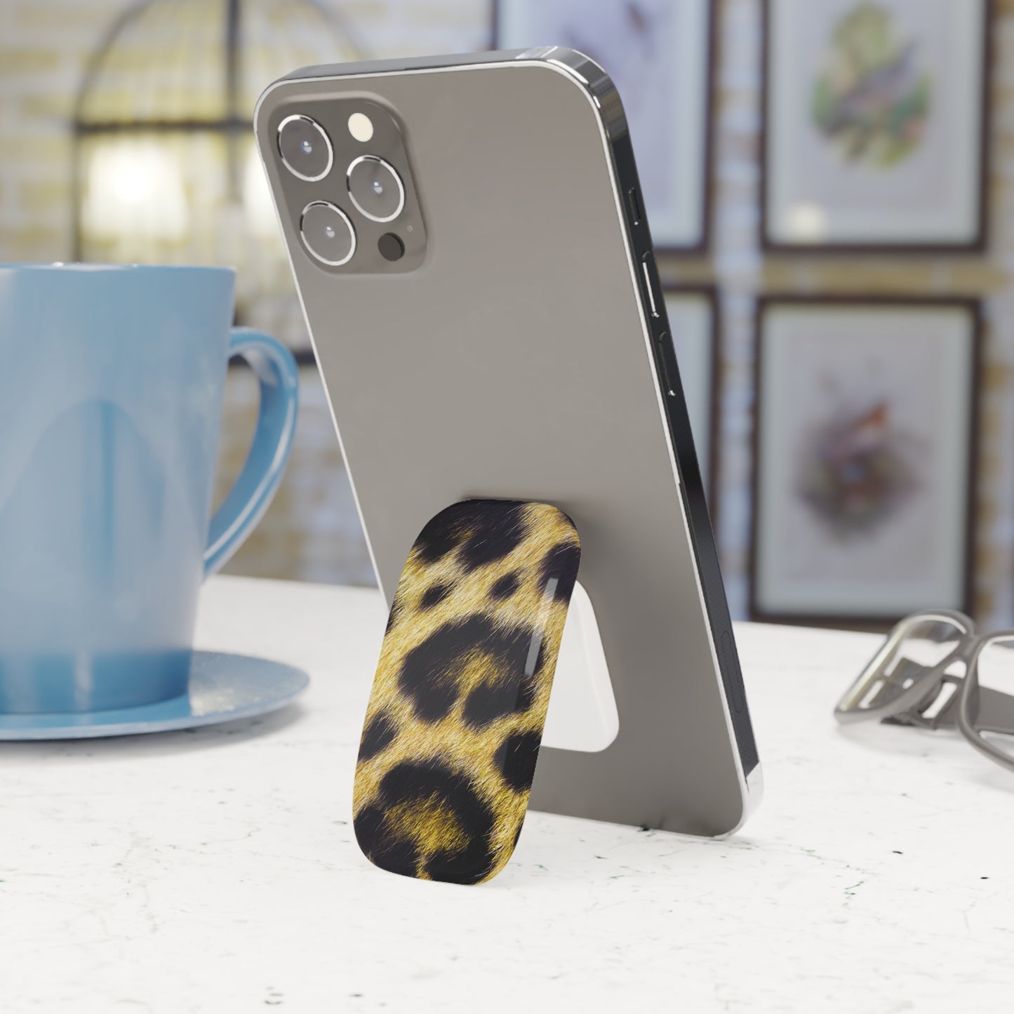 Phone Grip – Leopard Luxe