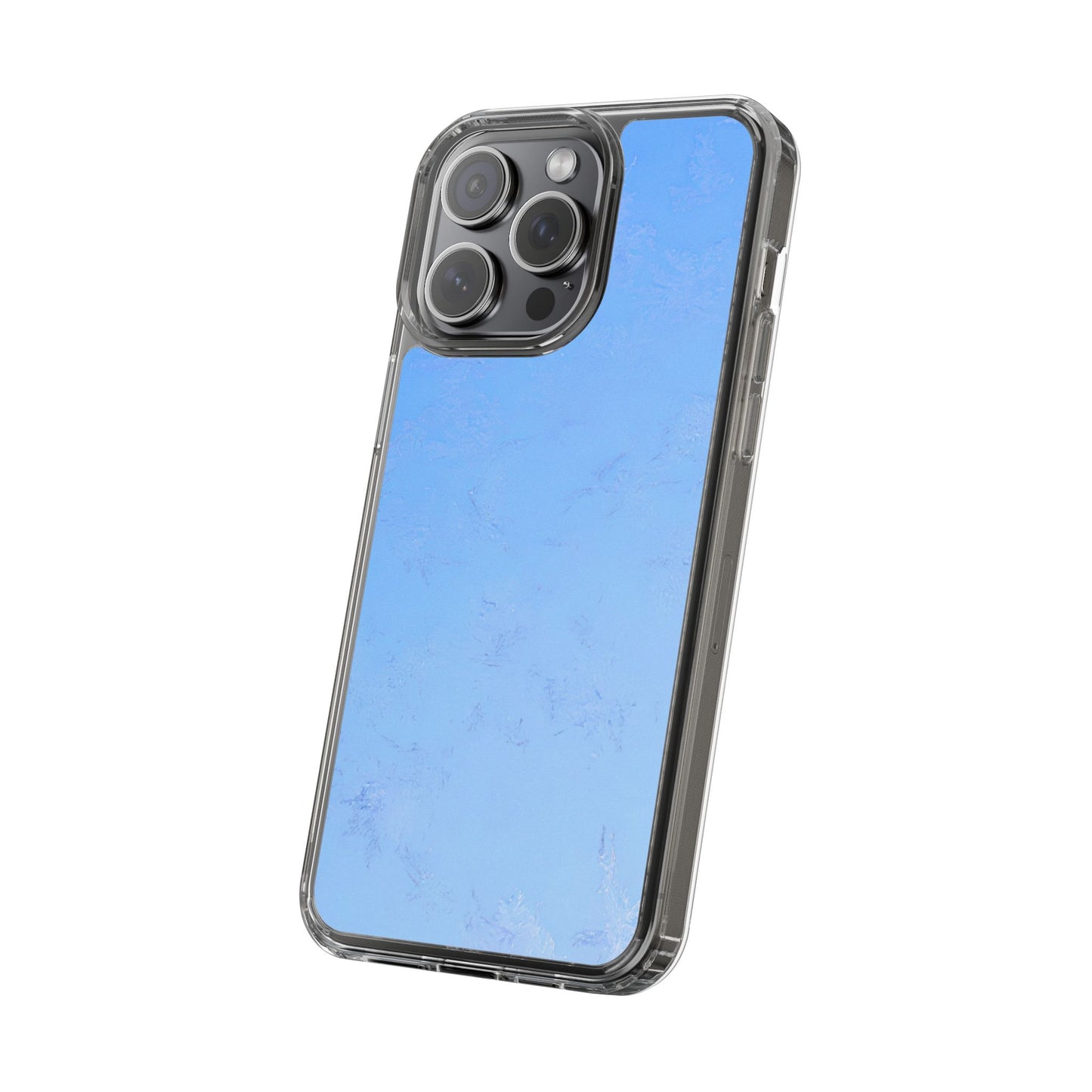 Clear Phone Case – Azure Fade