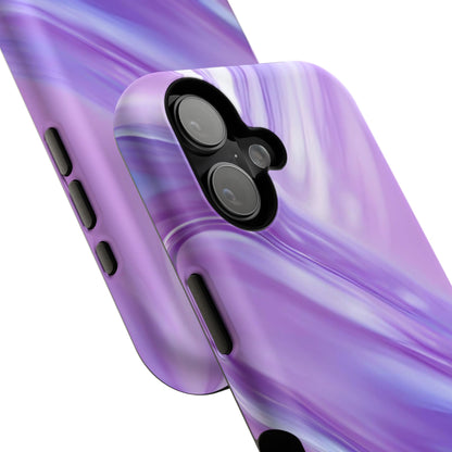 Impact-Resistant Phone Case – Lavender Wave