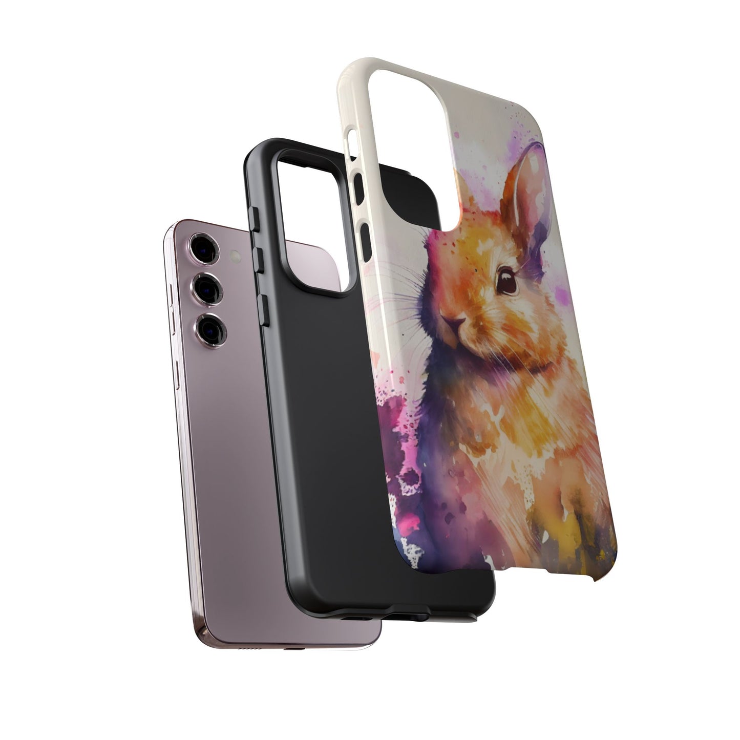 Protective Phone Case – Painted Hare