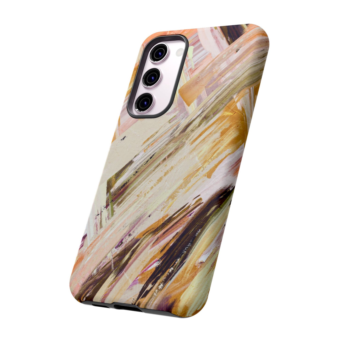 Protective Phone Case – Brush & Bronze