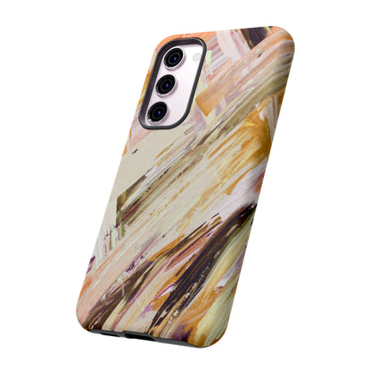 Protective Phone Case – Brush & Bronze