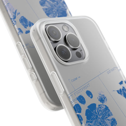 Flexi Case – Mom’s Little Blue Footprints