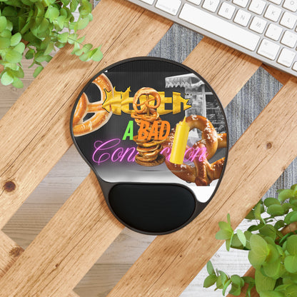 Ergonomic Mouse Pad with Wrist Rest – Never a Bad Connection Pretzel Stack