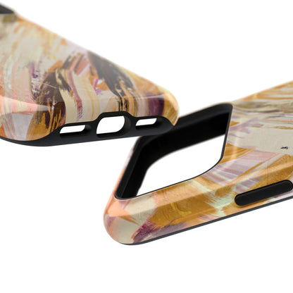 Impact-Resistant Phone Case – Brush & Bronze
