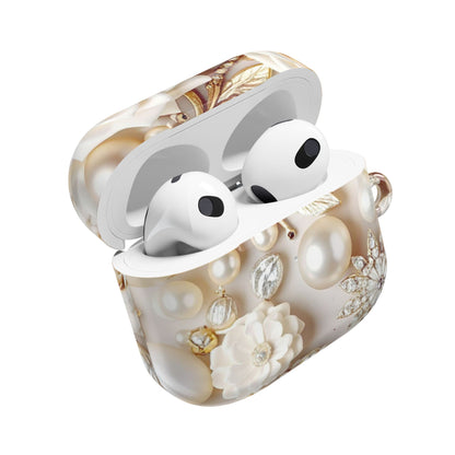 Earbud Case Cover – Ivory Opulence