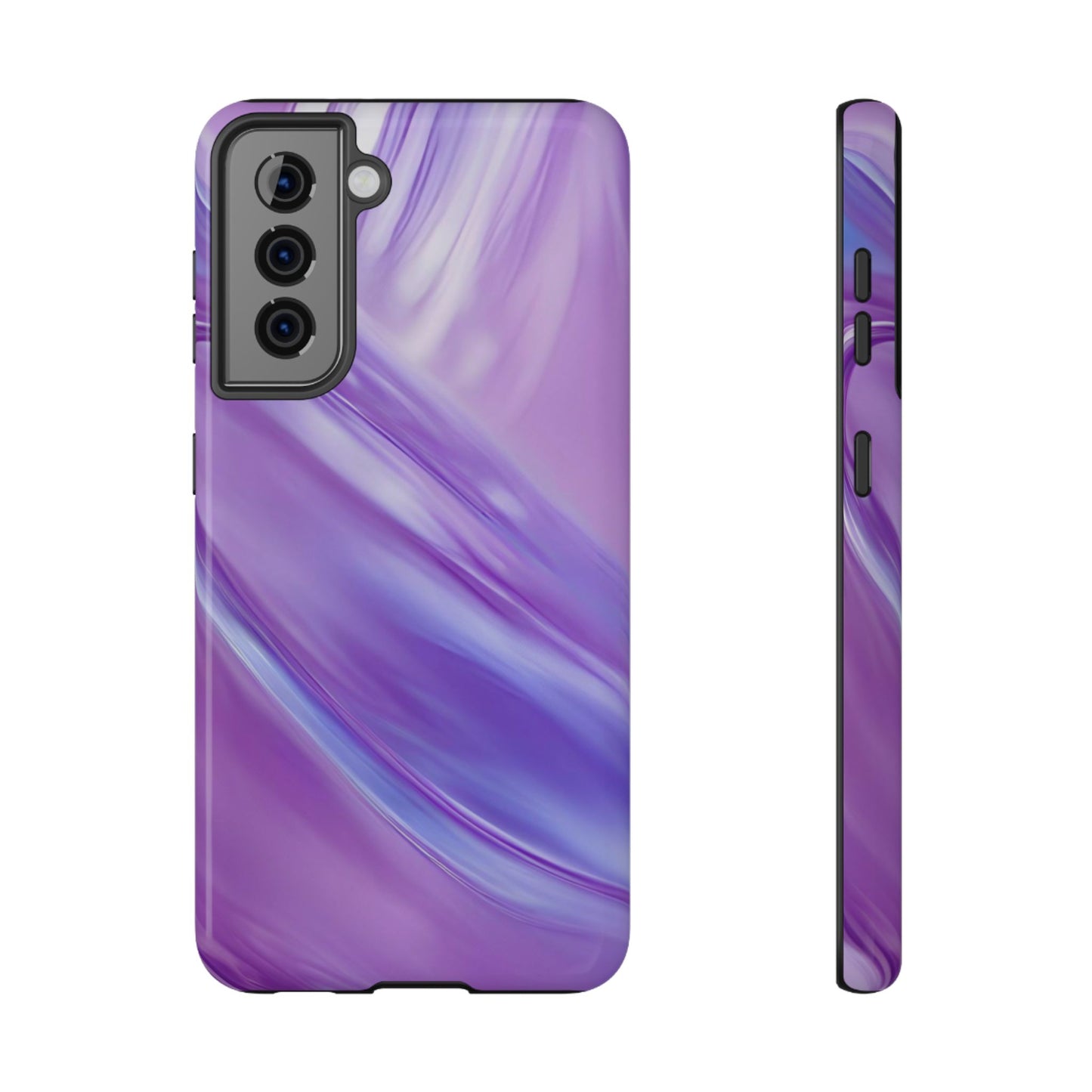 Impact-Resistant Phone Case – Lavender Wave