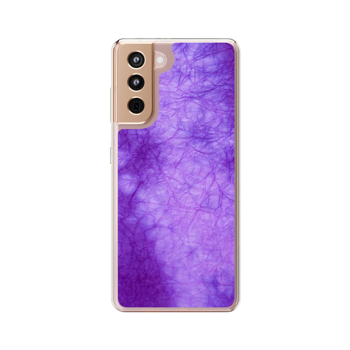 Clear Phone Case – Neon Dusk