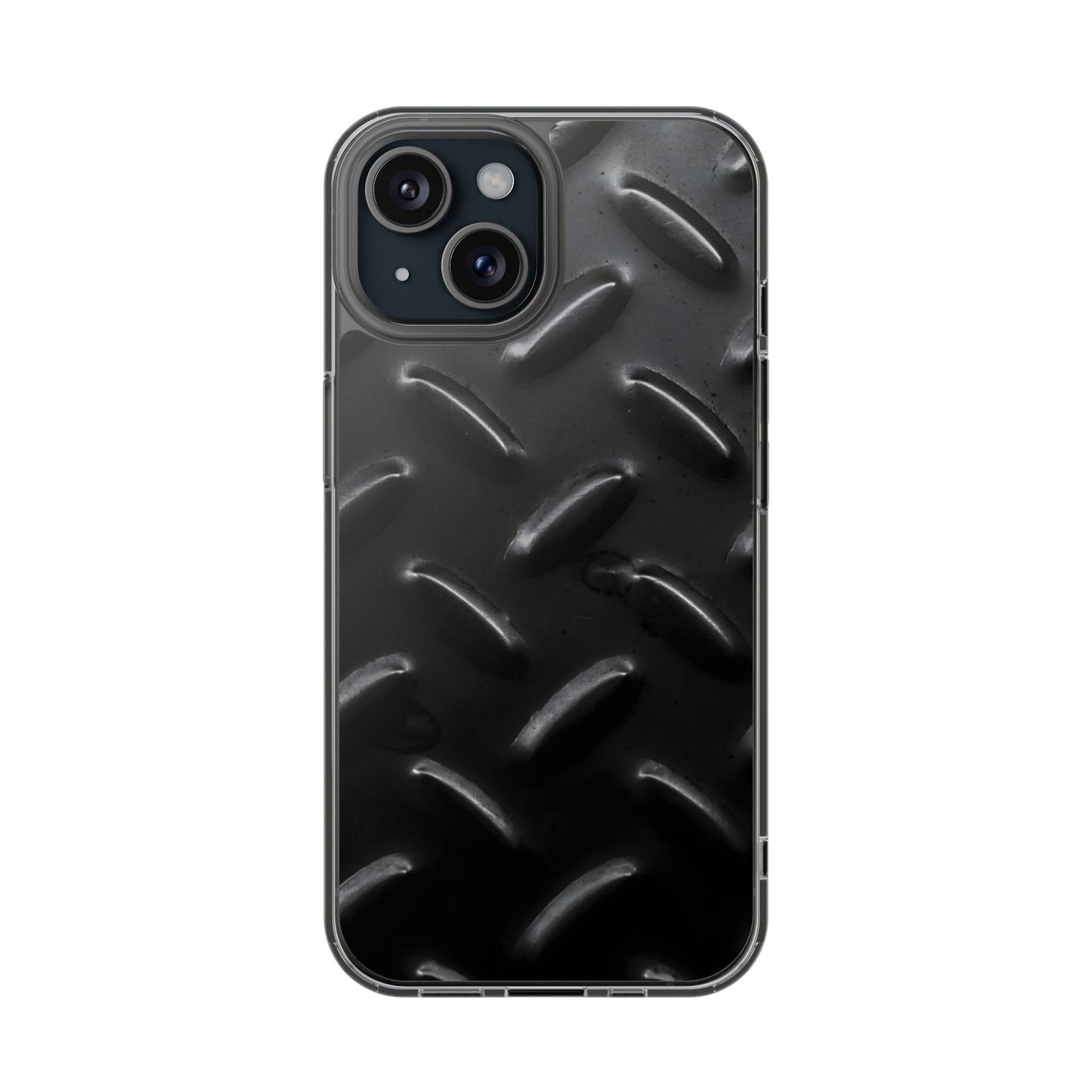 Clear Phone Case – Blackout Plate