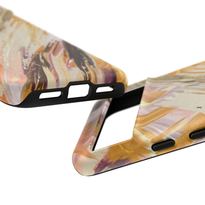 Protective Phone Case – Brush & Bronze
