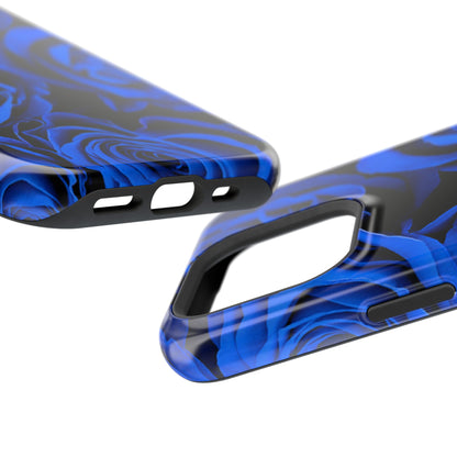 Impact-Resistant Phone Case – Midnight Bloom