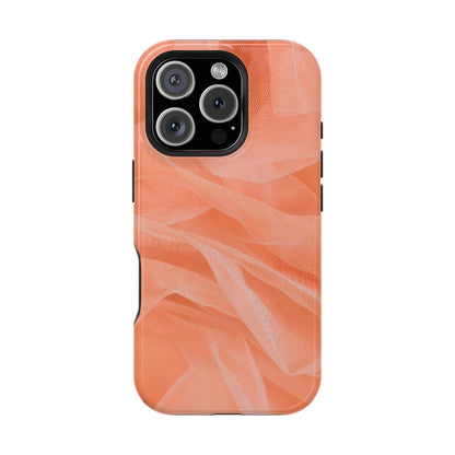 Wireless-Charging Compatible Case – Coral Veil