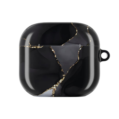 Earbud Case Cover – Obsidian Vein
