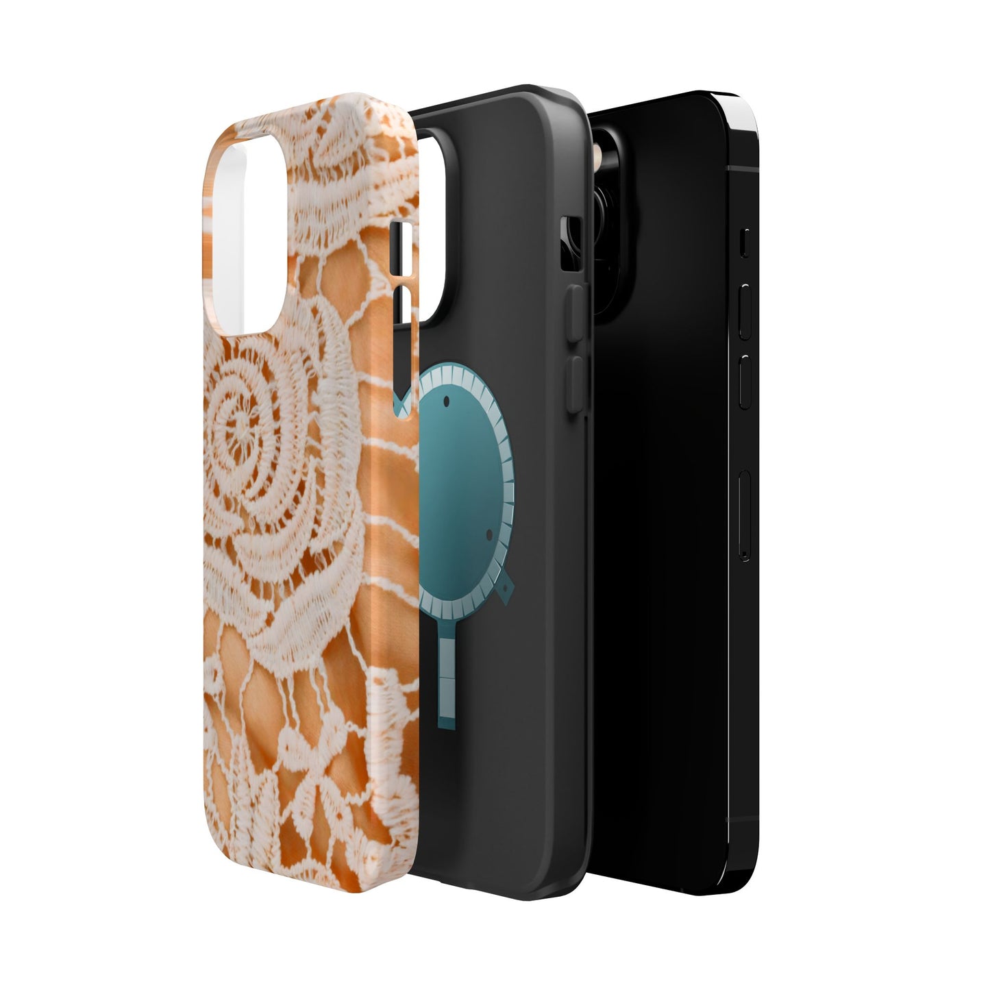 Wireless-Charging Compatible Case – Vintage Veil