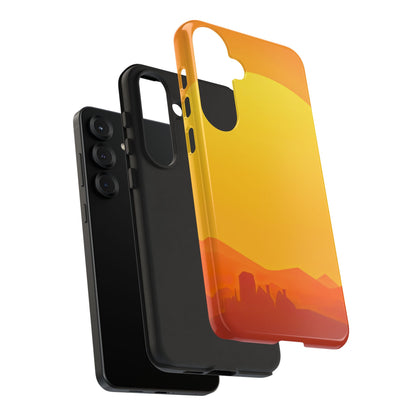 Protective Phone Case – Desert Sunrise