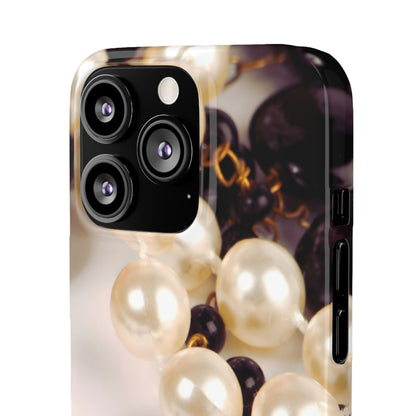 Snap Phone Case – Noir Pearl