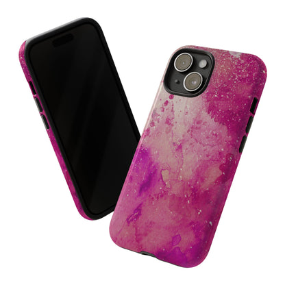 Protective Phone Case – Spilled Wine