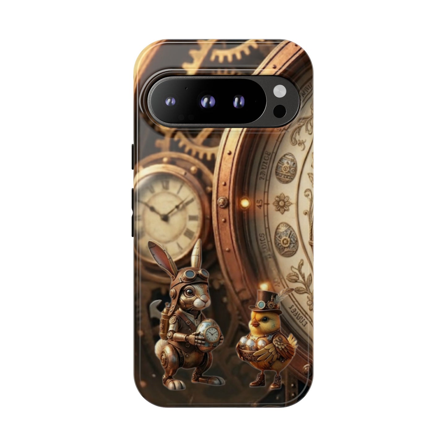 Protective Phone Case – Clockwork Cottontail
