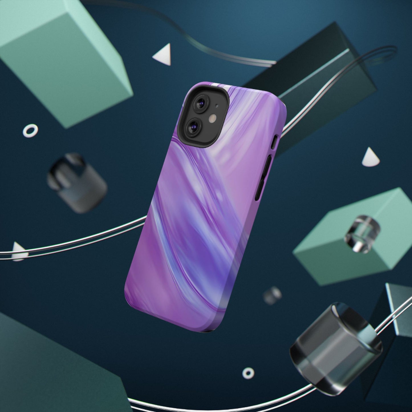 Impact-Resistant Phone Case – Lavender Wave