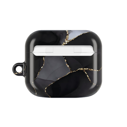 Earbud Case Cover – Obsidian Vein
