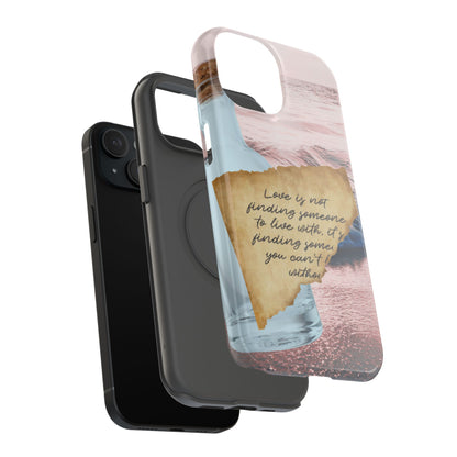 Impact-Resistant Phone Case – Written in the Tide – Compatible with iPhone 11–17 & Samsung Galaxy S22–S26 Series