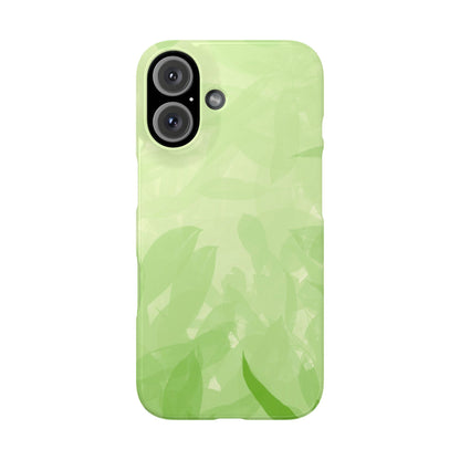 Slim Phone Case – Leaf Echo
