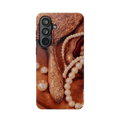 Wireless-Charging Compatible Case – Bronze Vanity
