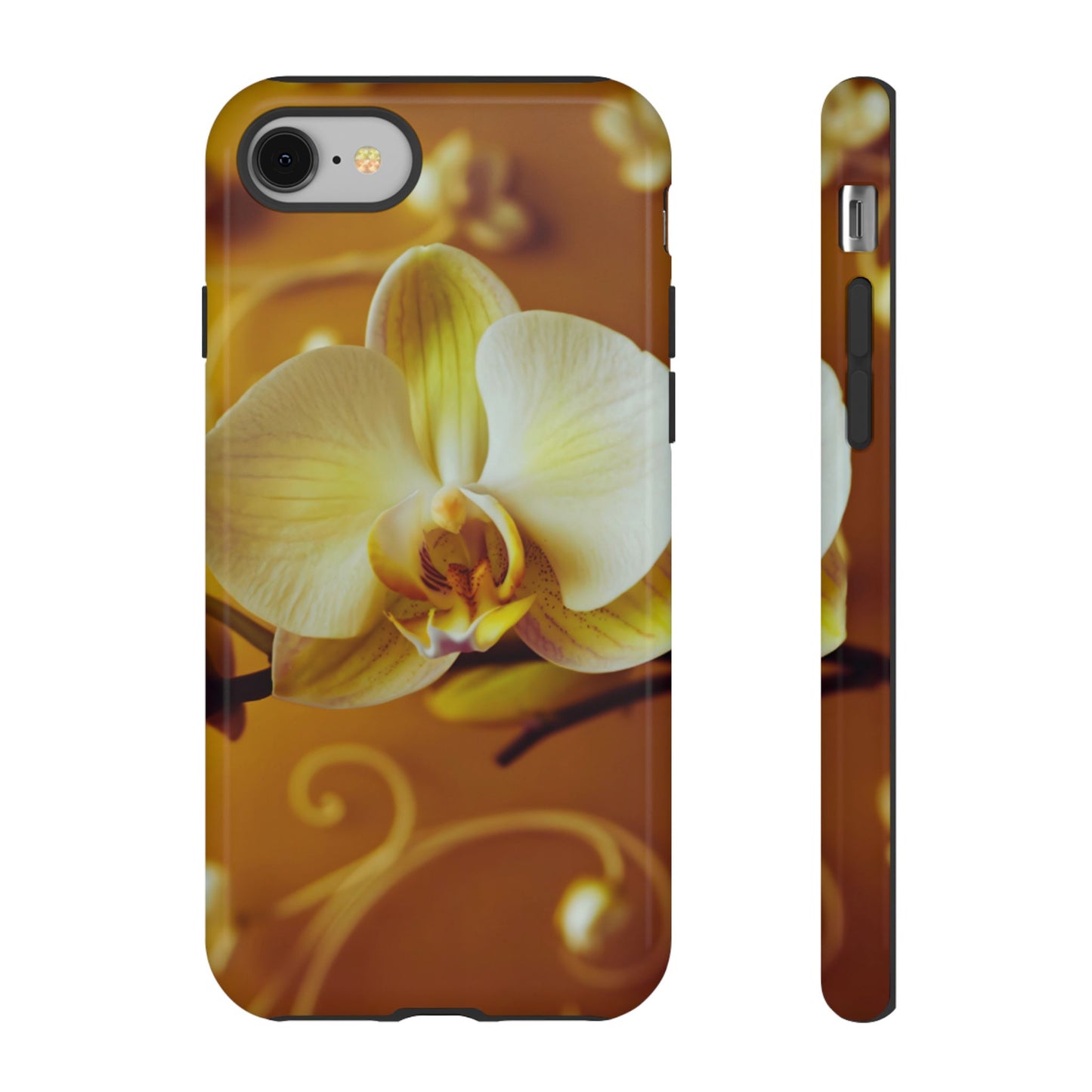 Protective Phone Case – Amber Orchid