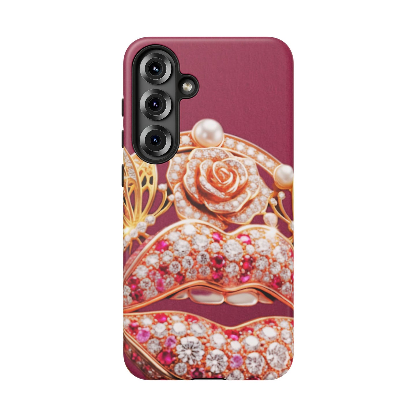 Protective Phone Case – Kiss of Gold