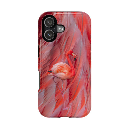 Impact-Resistant Phone Case – Scarlet Plume