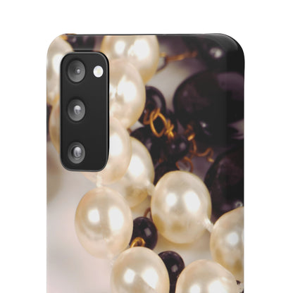 Snap Phone Case – Noir Pearl