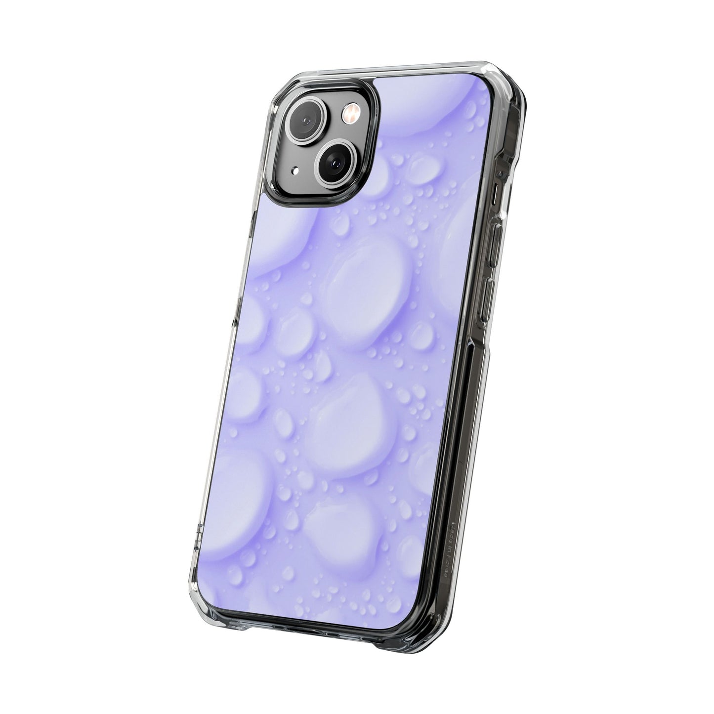 Clear Magnetic Phone Case – Lilac Dew