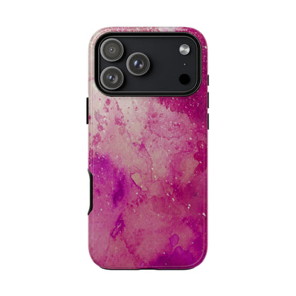 Protective Phone Case – Spilled Wine