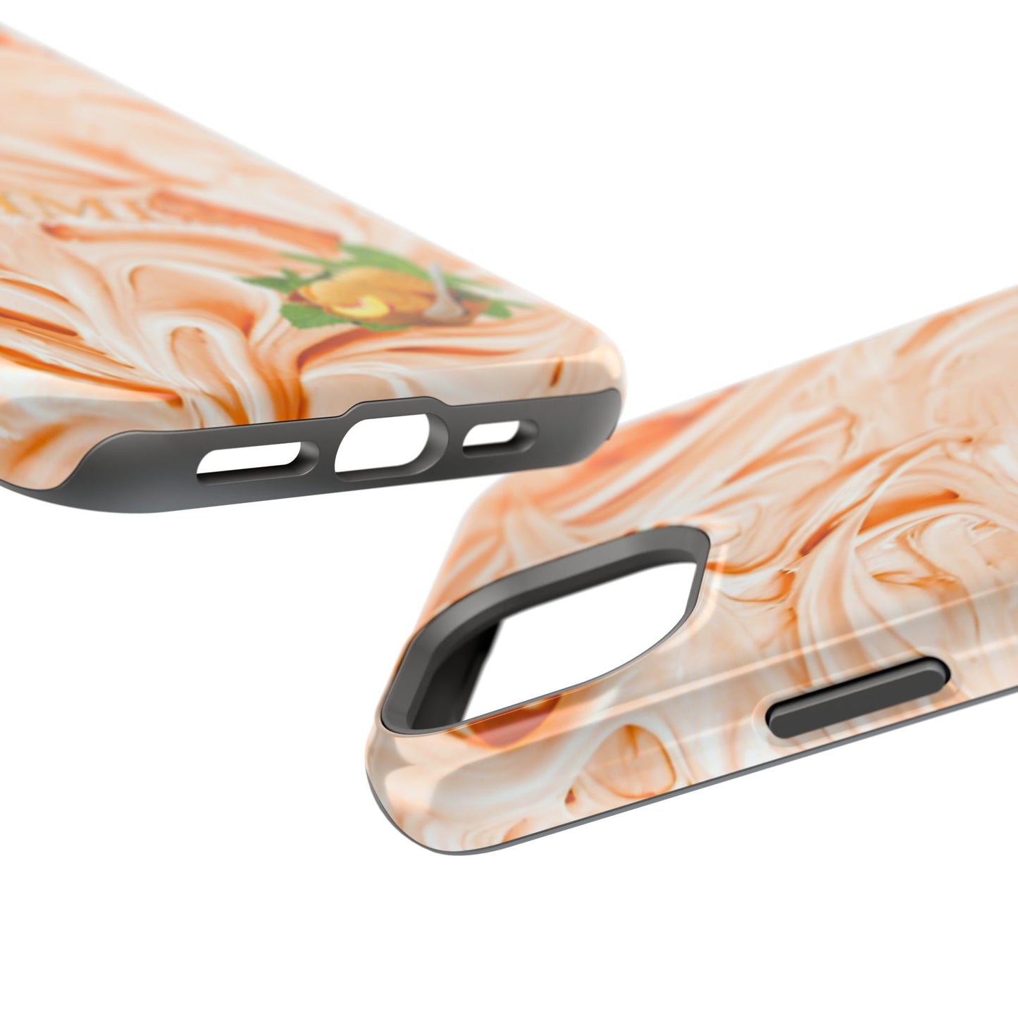 Impact-Resistant Phone Case – Peach Sorbet