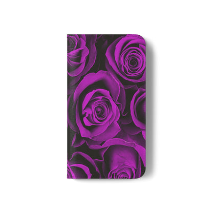 Flip Case – Amethyst Roses