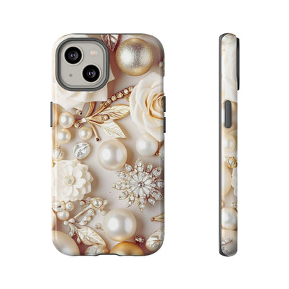 Protective Phone Case – Ivory Opulence