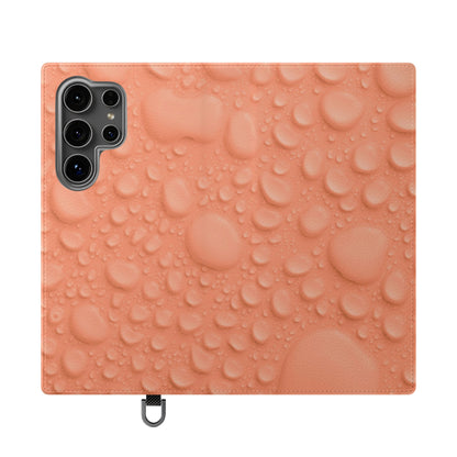 Flip Case - Apricot Rain