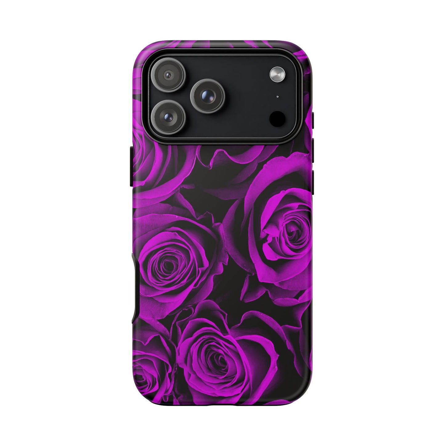 Protective Phone Case – Amethyst Roses