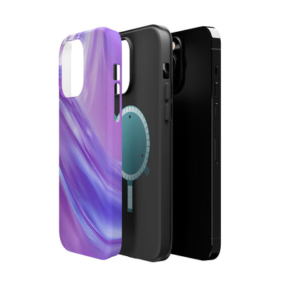 Wireless-Charging Compatible Case – Lavender Wave