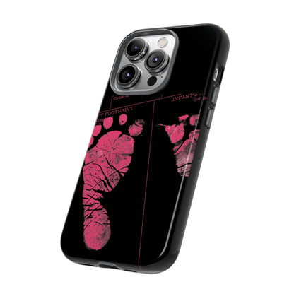 Protective Phone Case – Mom’s Little Pink Footprints