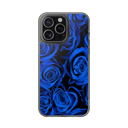 Clear Magnetic Phone Case – Midnight Bloom