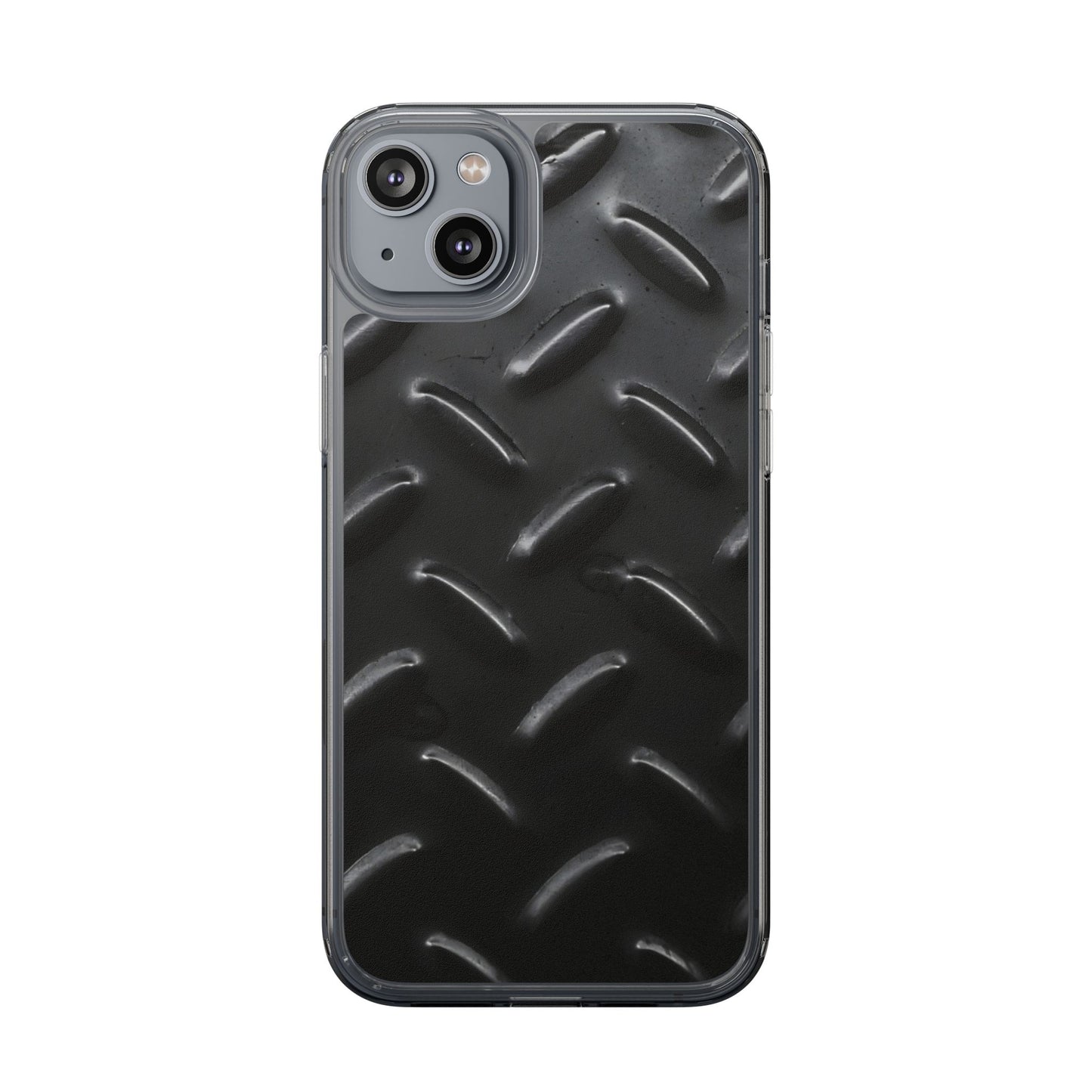 Clear Phone Case – Blackout Plate