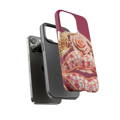 Protective Phone Case – Kiss of Gold
