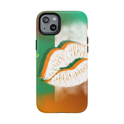 Dual-Layer Phone Case – Irish Lip St. Patrick’s Day Design