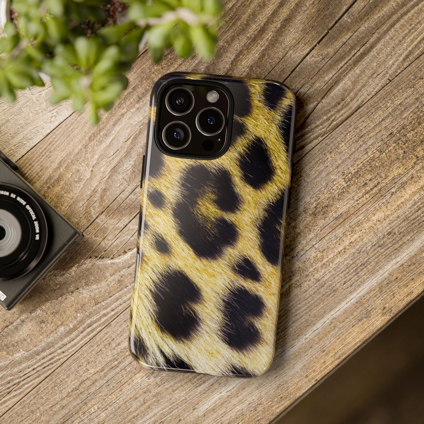 Protective Phone Case – Leopard Luxe