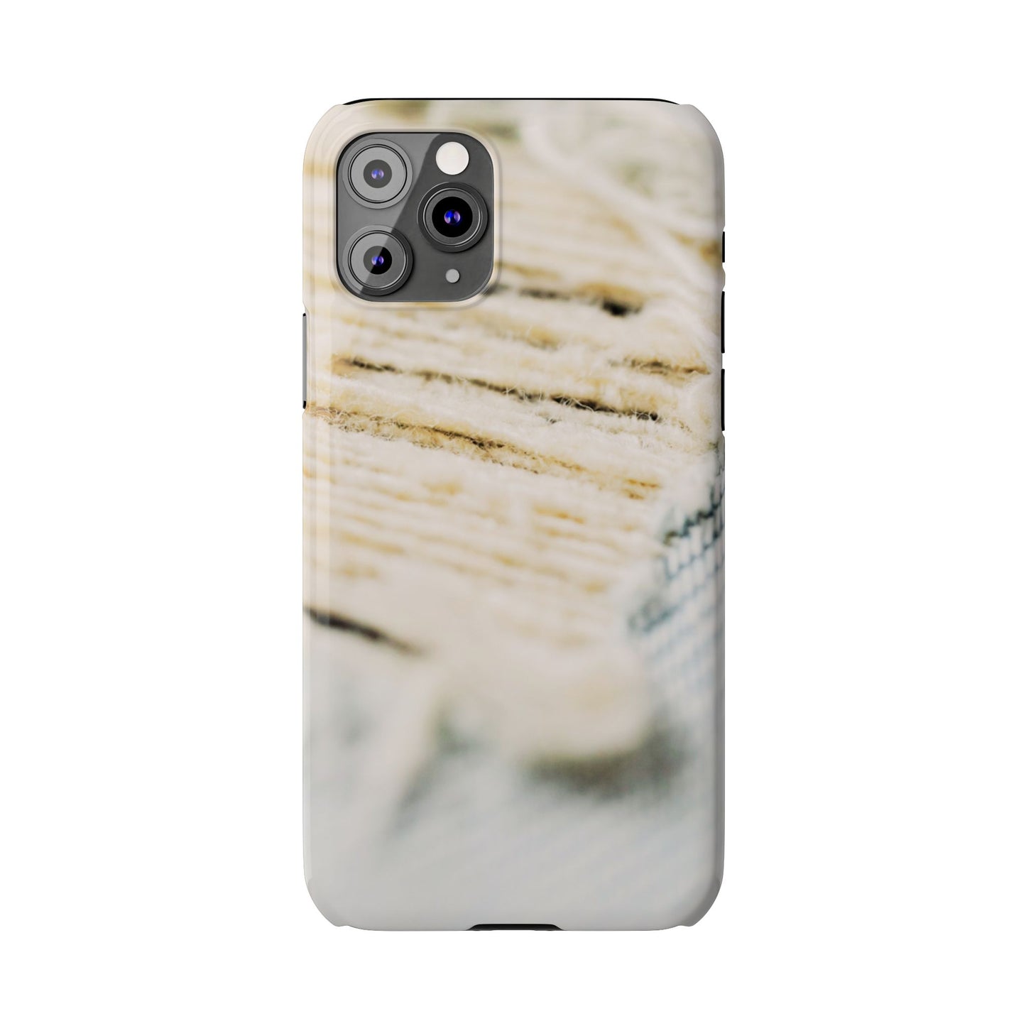 Slim Phone Case – Woven Warmth