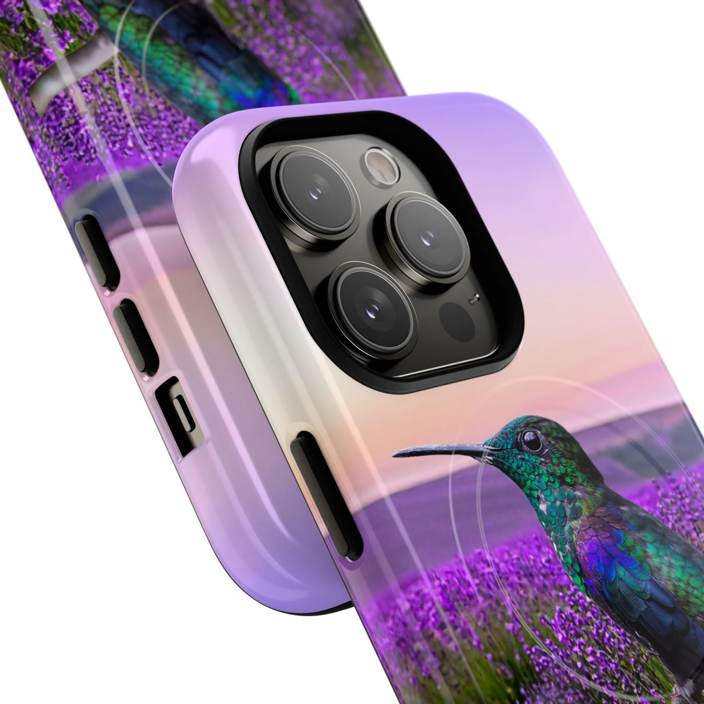 Protective Magnetic Phone Case – Hummingbird Reverie
