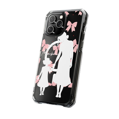 Clear Magnetic Phone Case – Best Mom: My Little Girl