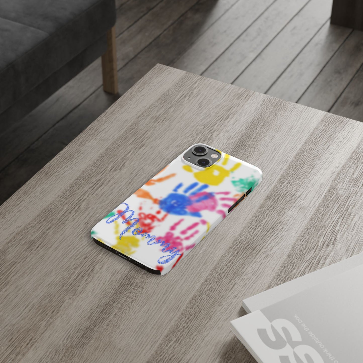 Slim Phone Case – Handprint Memories